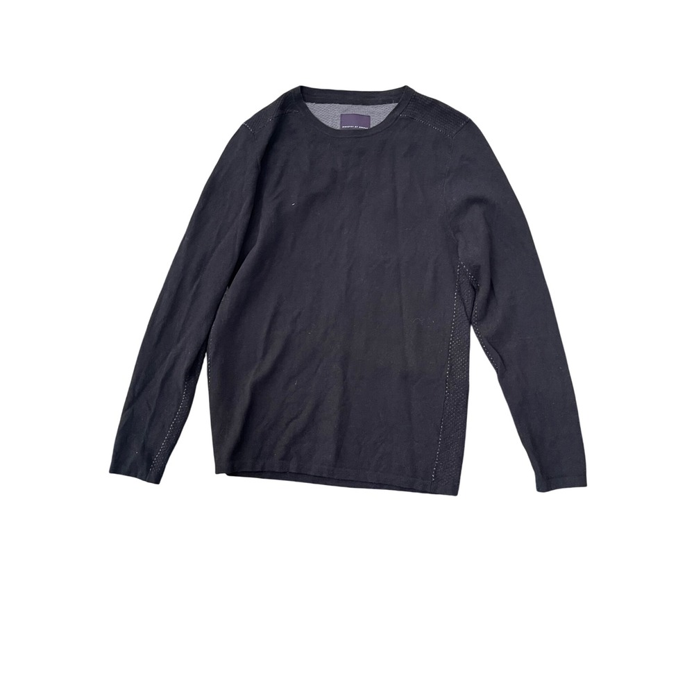 Ministry of Supply Mercury Textured Crewneck Sweater‎ Merino Wool BlendSize M